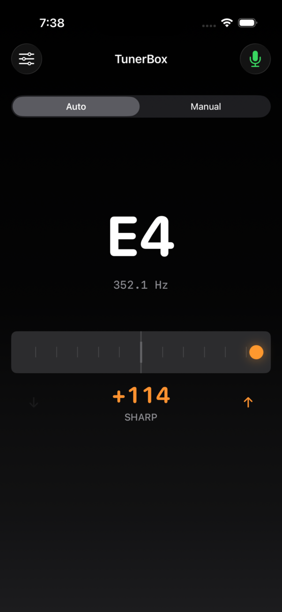TunerBox app screenshot
